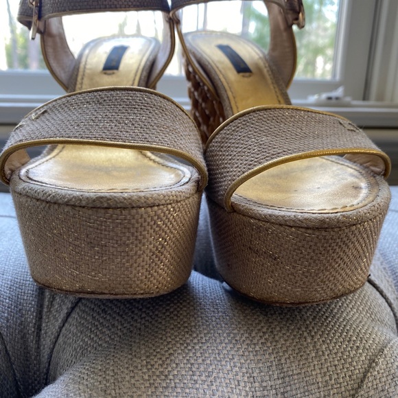 Authentic Louis Vuitton wedges - Picture 3 of 16